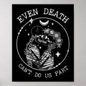Zelfs de dood kan ons niet scheiden van Skeleton W Poster (Voorkant)