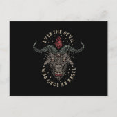 Zelfs de duivel was ooit een engel briefkaart (Voorkant)