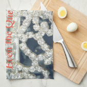 Zelfs de koningin moet een handdoek eten (Quarter Fold)