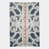 Zelfs de koningin moet een handdoek eten (Verticaal)