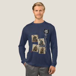 "Zelfs de poten van een kat" Japanse kattenkunst Tri-Blend Shirt
