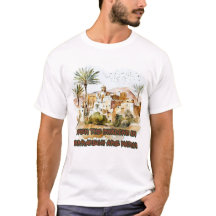 Zelfs de schaduwen in Marrakech zijn warm T-shirt