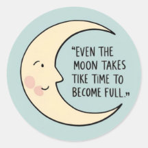 Zelfs de Stickers van de maan