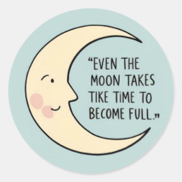 Zelfs de Stickers van de maan