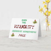 ** ZELFS DE STOUTE VERDIENT IETS LEUKS ** KAART (Gele Bloem)