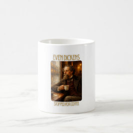 Zelfs Dickens Stopte voor Koffie - Literaire Mok