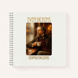 Zelfs Dickens Stopte voor Koffie Notitieboek