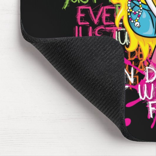 Zelfs dode meisjes willen alleen maar plezier hebb muismat (Hoek)