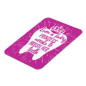 Zelfs een fairy prinses moet haar tanden poetsen. magneet (Linkerzijde)