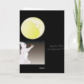 Zelfs een geest heeft vrienden nodig Halloween Kaa Kaart (Achterkant)