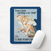 Zelfs een klein beetje kan NU helpen Muismat (Met muis)