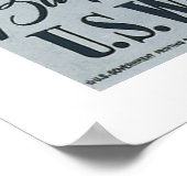 Zelfs een klein beetje kan NU helpen Poster (Hoek)