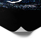 Zelfs een kleine ster in de duisternis poster (Hoek)