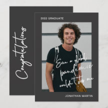 Zelfs een Pandemische One Photo Grey Graduparty