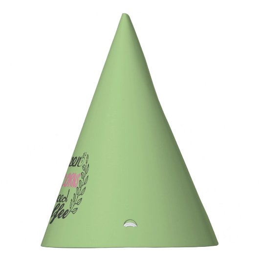 Zelfs eenhoorns hebben een koffiefeestje nodig feesthoedjes (Rechts)