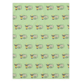 Zelfs eenhoorns hebben een koffiefeestje nodig tafelkleed (Voorkant)