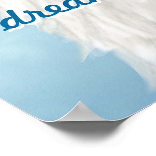 Zelfs engelen moeten nu en dan rusten. poster (Hoek)