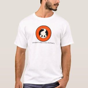 Zelfs geesten hebben een goed tandpasta T-shirt no