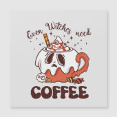 Zelfs heksen hebben koffie nodig (Voorkant)