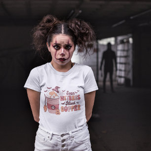 Zelfs heksen hebben koffie nodig Halloween Family  T-shirt