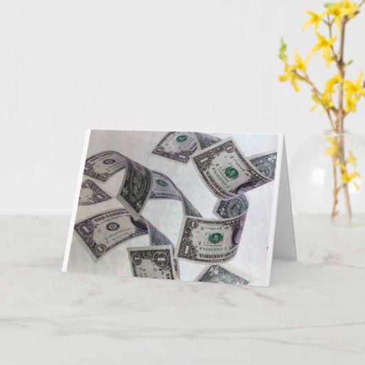 ZELFS HET GELD IS GEMAKKELIJK **UW TWEEDE DAG** KAART (Gele Bloem)