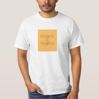 Zelfs het puntige einde van een zwaard... t-shirt