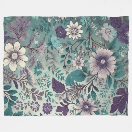 Zelfs hippies krijgen de Blues Fleect deken (Voorkant (Horizontaal))