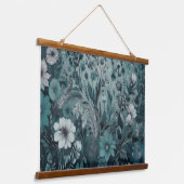 Zelfs hippies krijgen de blues hangend wandkleed (Gebogen)