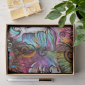 Zelfs in de dood- in kleur tissuepapier (Geschenk)