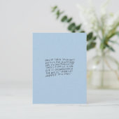 Zelfs in deze stilstaande wateren briefkaart (Staand voorkant)