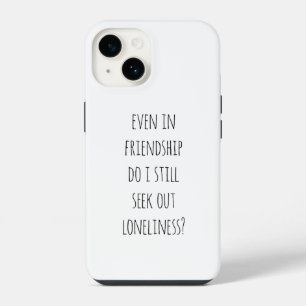 Zelfs in een iPhone-draagtas voor vriendschap iPhone 14 Hoesje