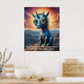 Zelfs in een sterrenstelsel ver weg ben ik nog ste poster (Keuken)