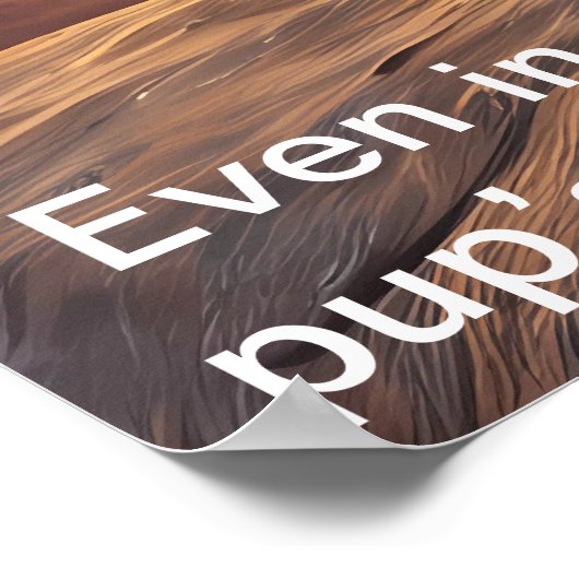 Zelfs in een ver sterrenstelsel blijf ik nog snack poster (Hoek)