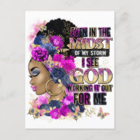 Zelfs in het midden van mijn Storm zie ik dat God 