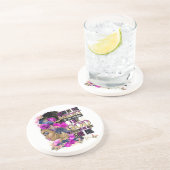 Zelfs in het midden van mijn Storm zie ik dat God Zandsteen Onderzetter (Zijkant)