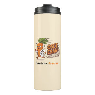 Zelfs in mijn dromen Funny Dr Carrot Med-student Thermosbeker