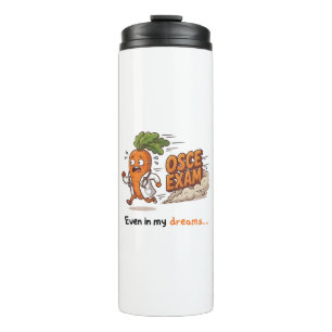 Zelfs in mijn dromen Funny Dr Carrot Medische Stud Thermosbeker