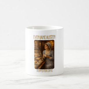 Zelfs Jane Austen Stopte voor Koffie Mok