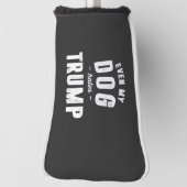 Zelfs mijn hond haat Trump anti humor Golfheadcover (Draai 90)