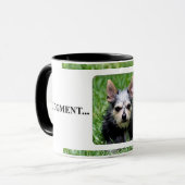Zelfs mijn hond weet dat je klote bent mok (Voorkant links)