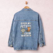 Zelfs mijn huisdieren haten Gavin Newsom Recall Ne Denim Jacket (Hangar)