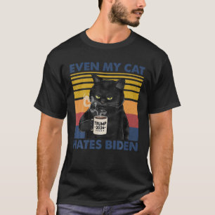 Zelfs mijn kat haat het eerste T-shirt conservatie