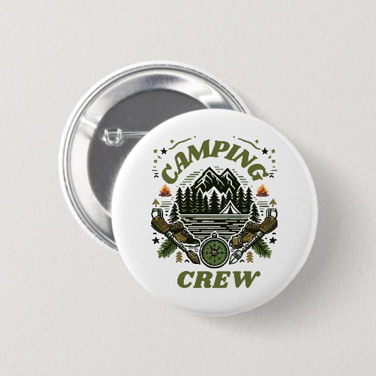Zelfs mijn koffie is sterker dan het leger ronde button 5,7 cm (Voorkant /achterkant)