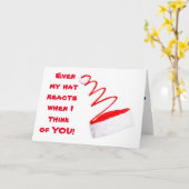 *ZELFS MIJN PET REAGEERT ALS IK DENK AAN ** JIJ ** KAART (Gele Bloem)