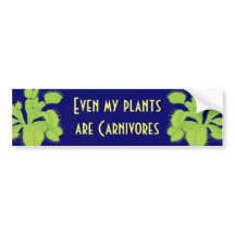 Zelfs mijn planten zijn Carnivoren