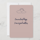 Zelfs op moeilijke dagen ben ik een goede moeder A Feestdagenkaart (Voorkant)