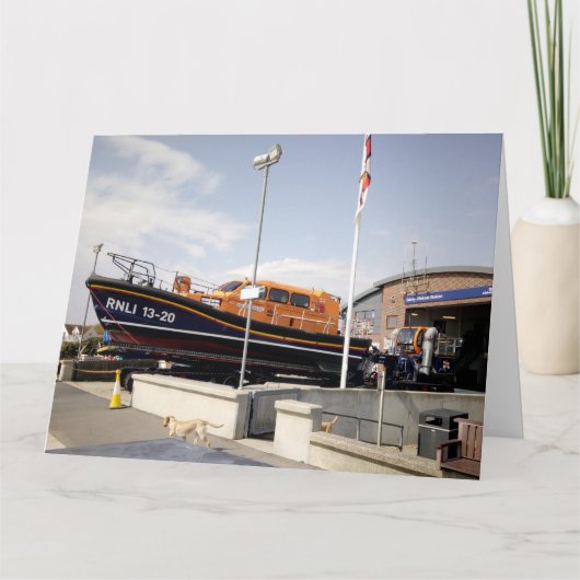 Zelfs Pirates steunt het RNLI Kaart (Voorkant)