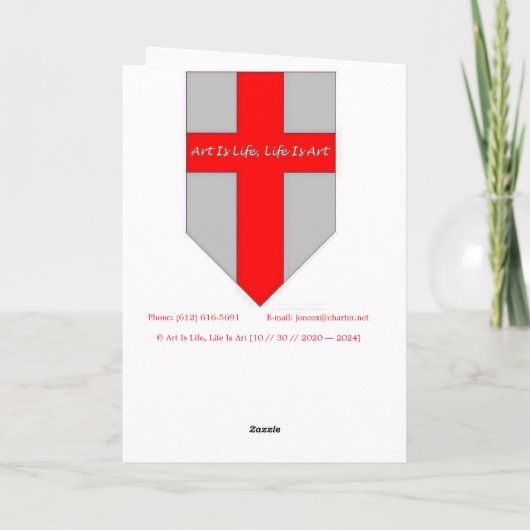 "Zelfs Ramen Hebben Ogen" Beterschap Kaart (Achterkant)