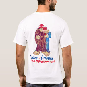 Zelfs Sasquatch houdt van Trump! T-shirt