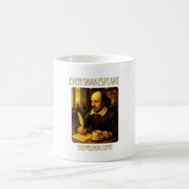 Zelfs Shakespeare Stopte voor Koffie Mok